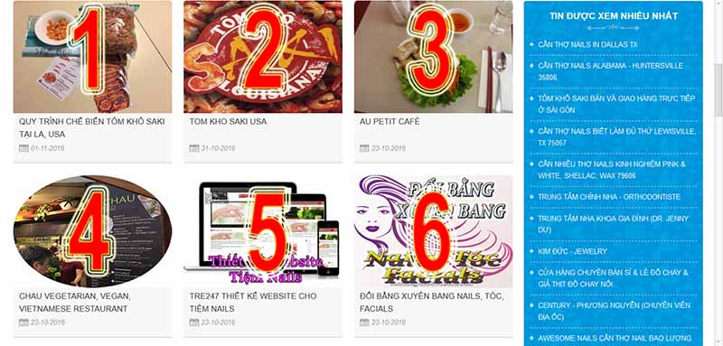Quảng Cáo Online Bao Nail Việt