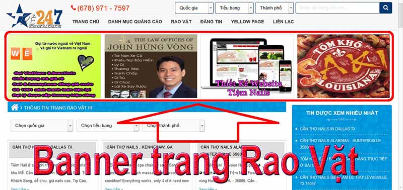 Quảng Cáo Online Bao Nail Việt