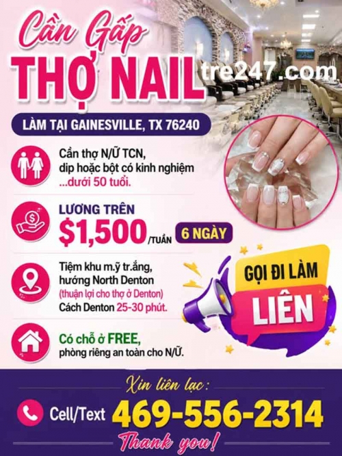 Cần Thợ Nails Gainesville, Texas - Bột, Tay chân nước, Dip