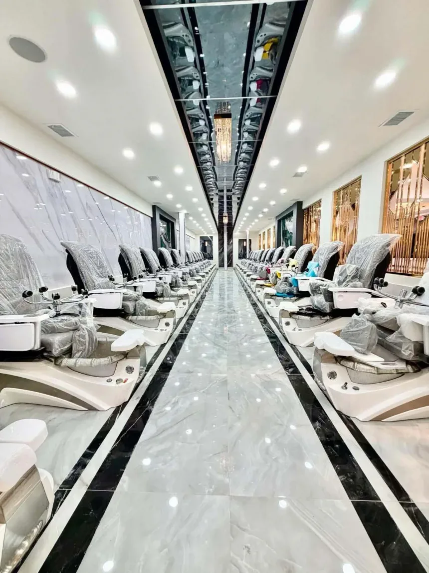Cần Thợ Nails Longview, Texas - Bột - hình 2