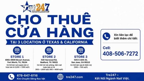 CHO THUÊ CỬA HÀNG TẠI TEXAS VÀ CALIFORNIA tại Fort Worth, Texas - hình 2
