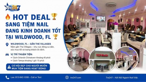 Sang Tiệm Nails Fort Myers, Florida - Income Tốt